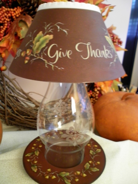 Fall Hurricane Lamp   E_Packet